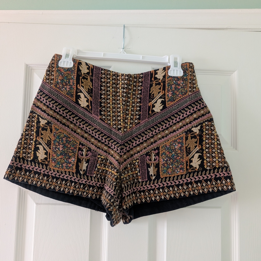 Bohemian Patterned Women Shorts